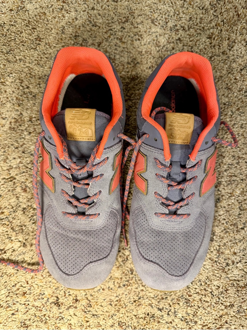 New Balance Women's Purple Sneakers with Pink Accents, Size 8.5 - Picture 3 of 9